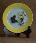 real butterfly decorative plates,butterfly crafts